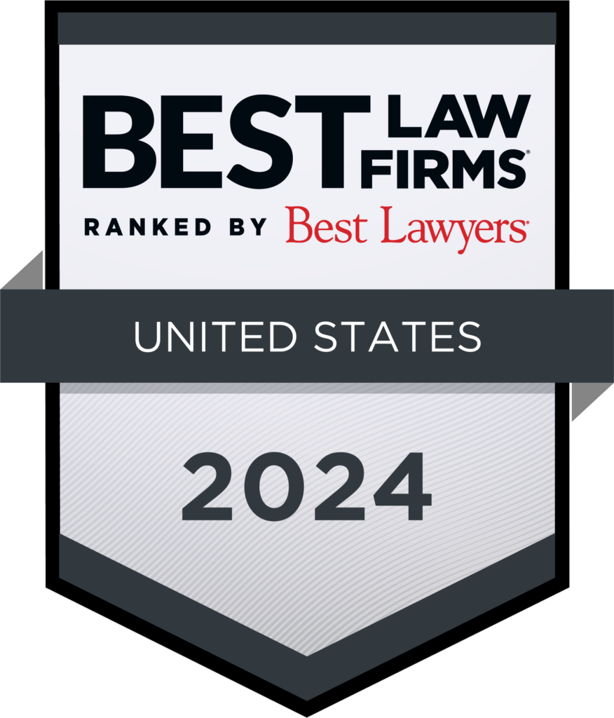 Ranked in Best Lawyers in America's Best Law Firms 2024